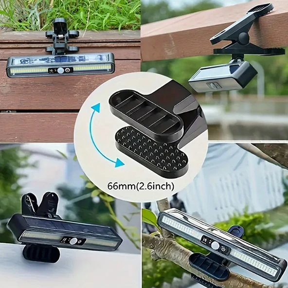 Greentech Güneş Enerjili Hareket Sensörlü Mandallı LED Aydınlatma / GT-SL29 - 5