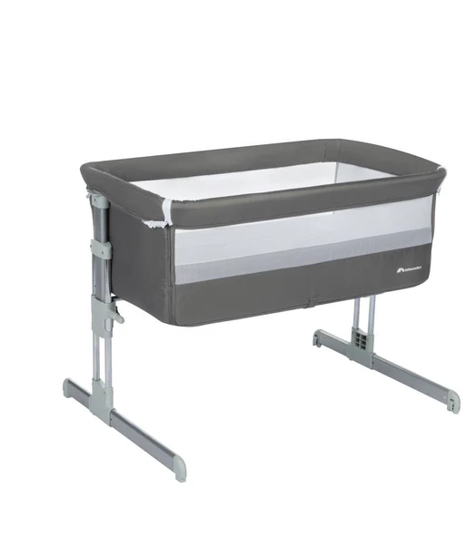 Bebeconfort Calidoo Yüksekliği Ayarlanabilir Anne Yanı Beşik Tinted Grey - 2