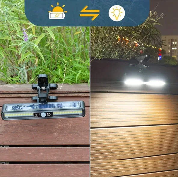 Greentech Güneş Enerjili Hareket Sensörlü Mandallı LED Aydınlatma / GT-SL29 - 9