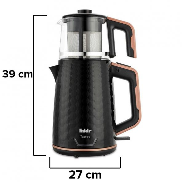 Fakir Tastea Çay Makinesi & Kettle 2 Litre Paslanmaz Çelik Rose - 5
