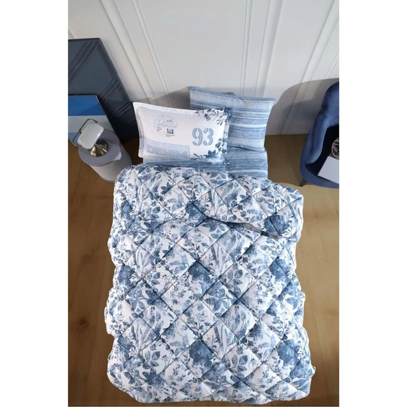 Clasy Pamuklu Ranforce Tek Kişilik Uyku Seti - 2