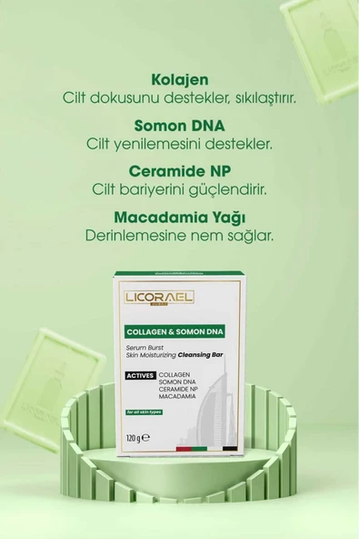COLLAGEN & SOMON DNA 120 G SABUN - 2