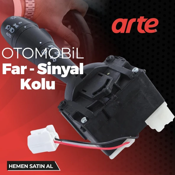 Renault Clio 4 (IV) Sinyal ve Far Kolu | 2012-2021 Uyumlu | Sisli & Kornasız | Orijinal Valeo