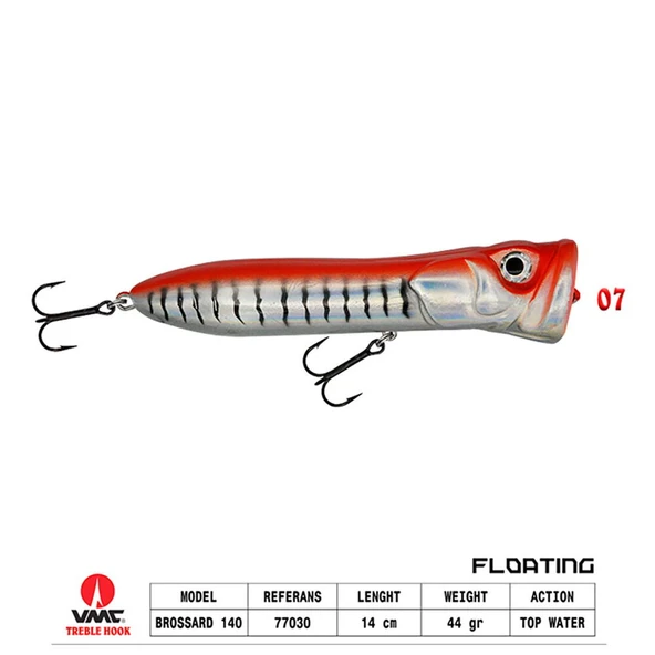 TITAN Brossard CL:7 140mm 44gr ürün görseli 1