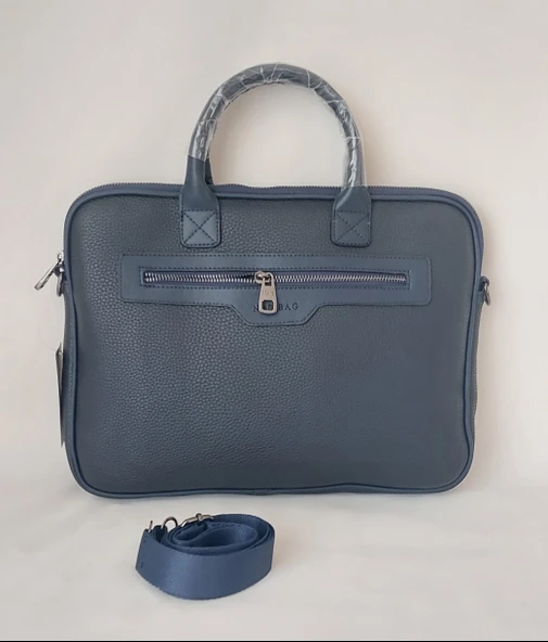 NS1412 Model Nas Bag Lacivert Renk Evrak ve Laptop Çantası