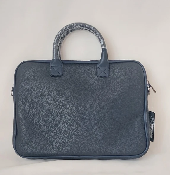 NS1412 Model Nas Bag Lacivert Renk Evrak ve Laptop Çantası - 2