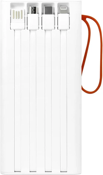 PowerWay PD 22.5W 20.000 MAH 3.0 HIZLI ŞARJ GERÇEK 20.000 MAH GARANTİLİ QC20 BEYAZ POWERBANK - Resim 2