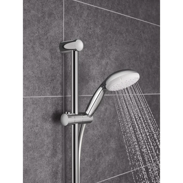 Grohe Duş Seti 2 Akışlı Tempesta Krom - 2759810E - 2