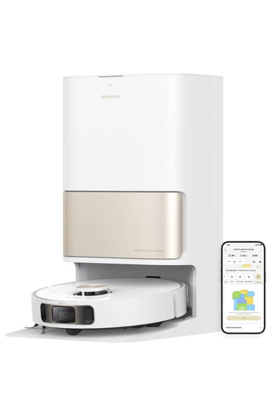 L10s Pro Ultra Heat Robot Süpürge Beyaz ürün görseli 1