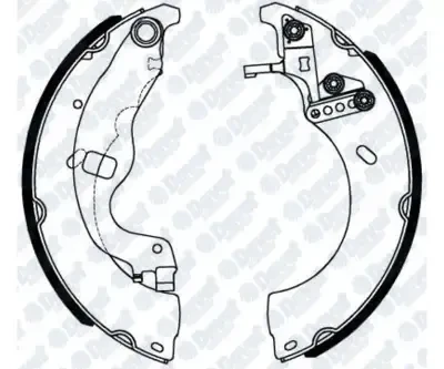 ARKA FREN BALATASI PABUC J9 PREMIER 09-> KARSAN J10 +1MM KALIN ürün görseli 1