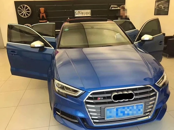 Audi A3 Uyumlu S3 Panjur 2016-2020 arası uyumlu (Makyajlı Kasa) - 2