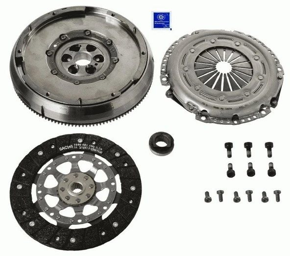 DMF VOLANT + DEBRIYAJ TAKIMI KIT PEUGEOT CITROEN P206 P207 P306 P307 1.6HDI C2 C3 C4 C5 1.6HDI ürün görseli