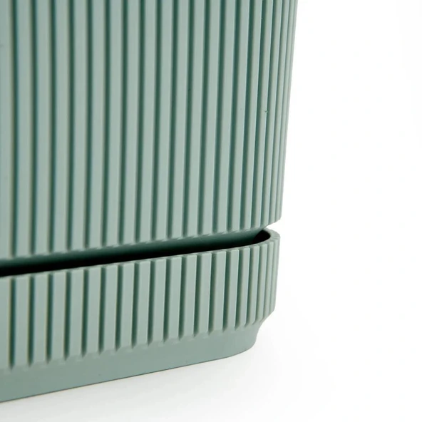 Omnipazar KRS-246 Pera Uzun Dekoratif Balkon Saksı 3 Litre No 2 - Resim 6