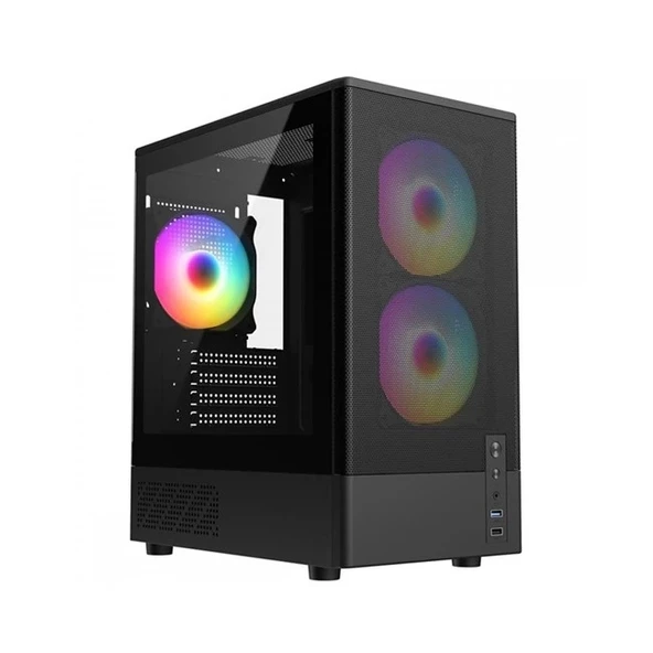 ONTECH - Frısby Fc-8975b 550w 3x120 Rgb Fan  Gaming Siyah Kasa
