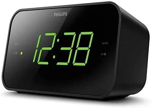PHILIPS Yatak Odası için Dijital Çalar Saat Radyo FM Radyo