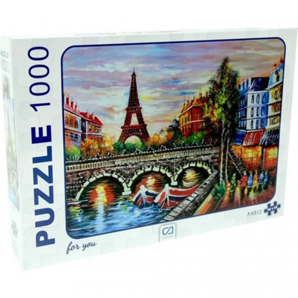 Ca Games Puzzle Paris 1000 Parça CA.7020