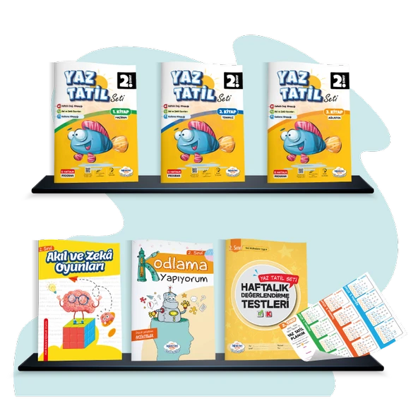 Öğretmen Evde Yayınları 2. Sınıf Yaz Tatil Seti 2025