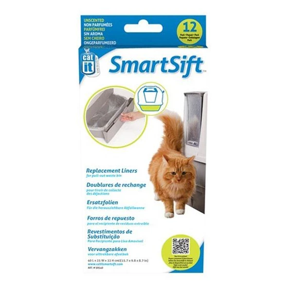 Catit SmartSift Yedek Atık Torbası 12 adet