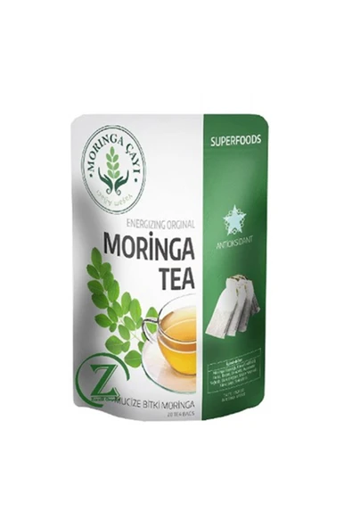 Has kuruyemiş enerji sağlık lezzet Moringa Bitki Poşet Çay 20'li