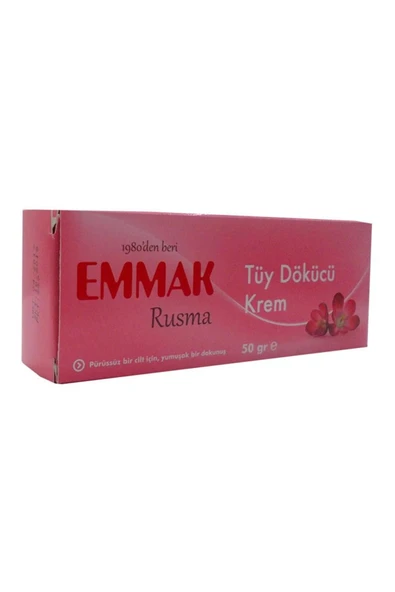 Emmak Rusma Tüy Dökücü Krem 50gr Depilatör Kremi - 4