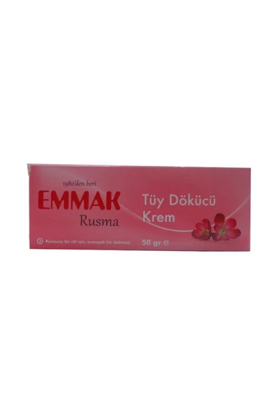 Emmak Rusma Tüy Dökücü Krem 50gr Depilatör Kremi - 3