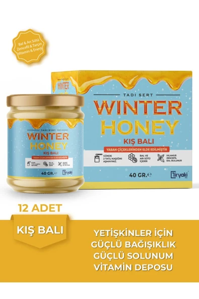 WINTER HONEY Kış Balı 40 Gr. Yetişkinler Için (12'Lİ)