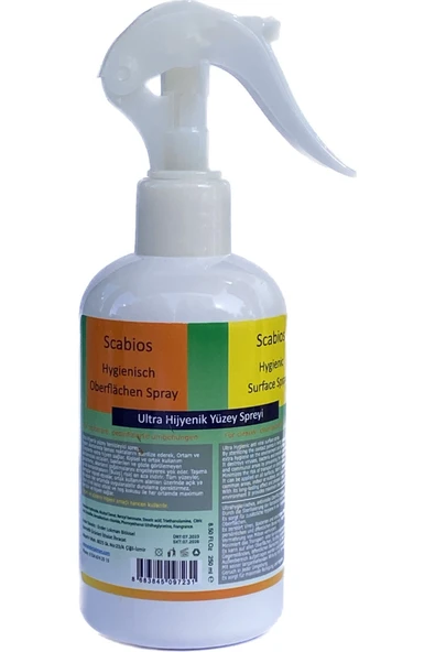 Scabios Ultra Hijyenik Yüzey Spreyi 250 ml