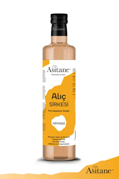 Asitane Doğal Fermantasyon Alıç Sirkesi- Hawthorn Vinegar 500 ml
