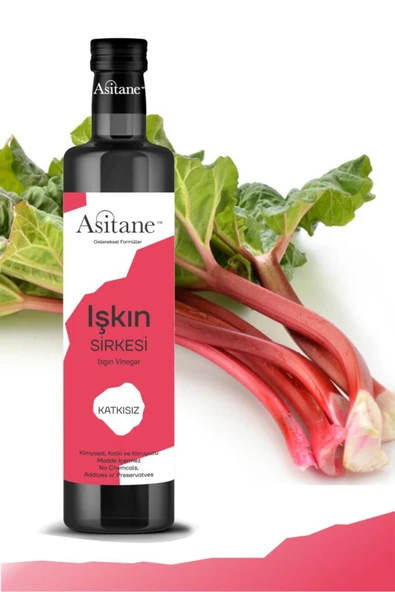 Asitane Işkın Sirkesi Doğal Fermentasyon & Isgın Vinegar 500ml