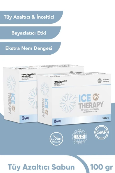 Ice Therapy Tüy Azaltıcı Ve Seyreltici-beyazlatıcı Vücut Sabunu 100 gr 2 Adet
