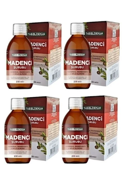 Tabib Lokman Madenci Şurubu 230 Gr 4 adet