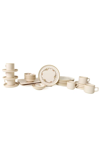 Keramika Bronze Bloom Kahvaltı Takımı 26 Parça 6 Kişilik 22927-29 - 8