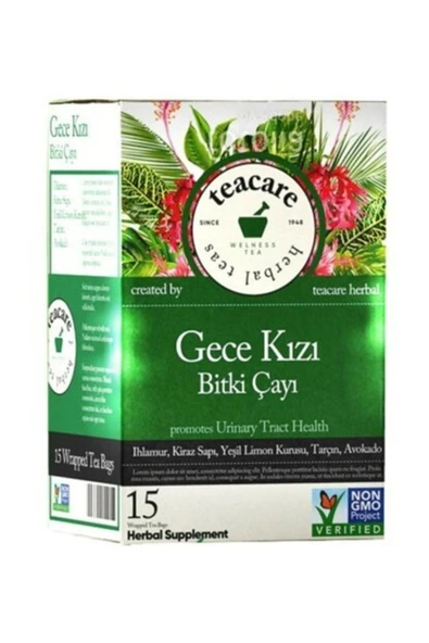 Teacare Gece Kızı Bitki Çayı 15 Süzen Poşet