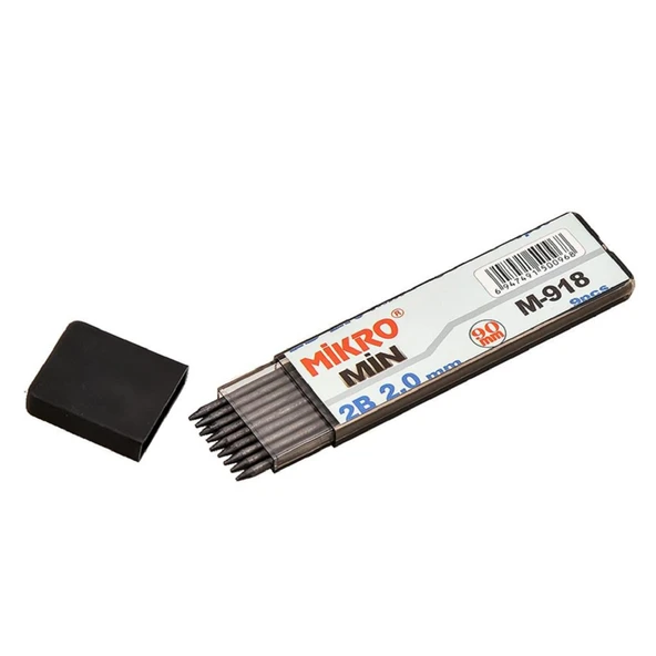 Mikro Min 90 mm 2B Kalem Ucu 2.0 mm (M-918) 1 Tüp