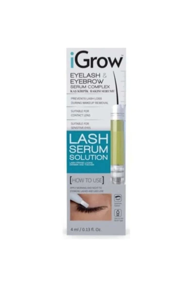 IGROW İGrow Kaş Ve Kirpik Serumu - Eyelash & Eyebrow Serum Complex 4 ml 2 Adet - 3