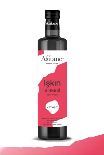 Asitane Işkın Sirkesi Doğal Fermentasyon & Isgın Vinegar 500ml - 5