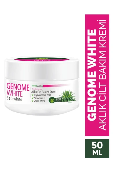 Genome White Genome White Beyazlatıcı Cilt Bakım Kremi 50 ml