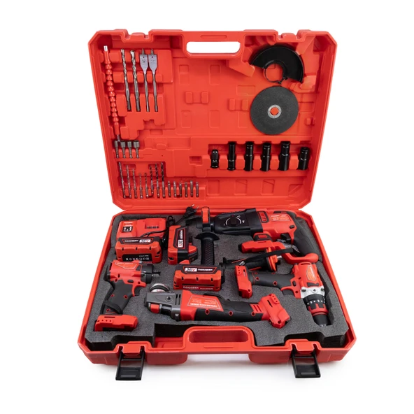 DAWREEK  DÖRTLÜ SET MW350R (13mm Ç.Mandren+S.Sıkma+Ş.Spral+Ş.Hilti) - 5
