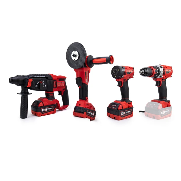 DAWREEK  DÖRTLÜ SET MW350R (13mm Ç.Mandren+S.Sıkma+Ş.Spral+Ş.Hilti) - 4