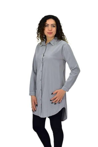 Kadın Uzun Kol Gömlek BGL-ST04648 - 5