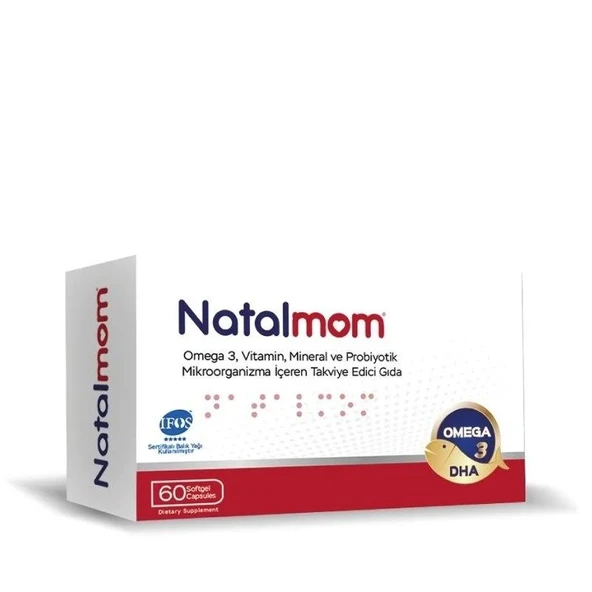 NatalMOM 60 Soft Kapsül ürün görseli