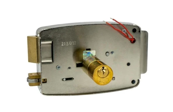 Kale 157 EL 52mm Elektrikli Trajlı Kilit Nikel - 2