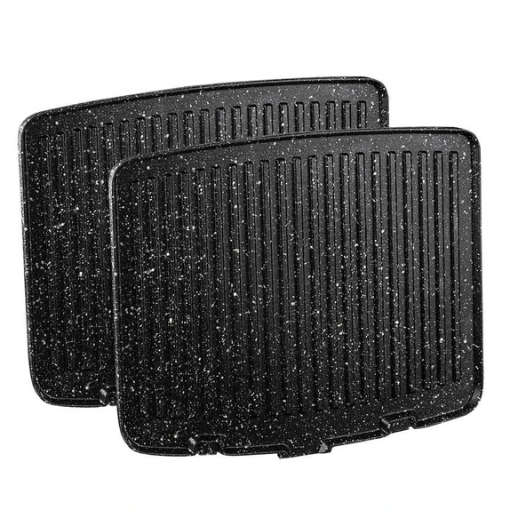 Tantitoni Premıum Granit Döküm Plakalı Makaslı Siyah Izgara Ve Tost Makinesi - 5