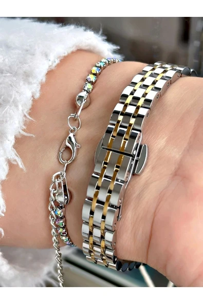 Ferrucci FC 0525 03559M.05 Çelik Kordon Kadın Kol Saati - Resim 3