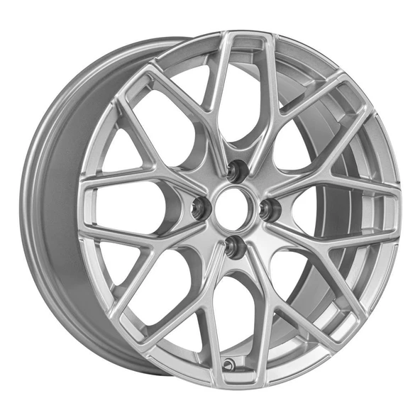 EMR-S1038-56 7.5x17" -5x100 ET35 73.1 Silver Diamond Jant (4 Adet)