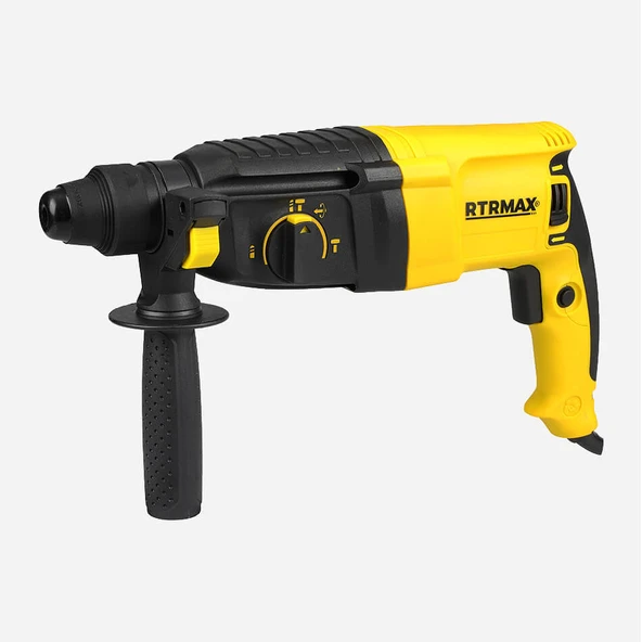 Rtrmax ElektroPnömatik Kırıcı Delici (SDS Plus) 800W 26MM ÇANTALI 3J