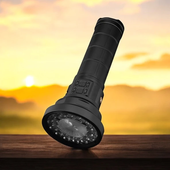 PANTHER PT-4122 USB ŞARJLI EL FENERİ ürün görseli 1