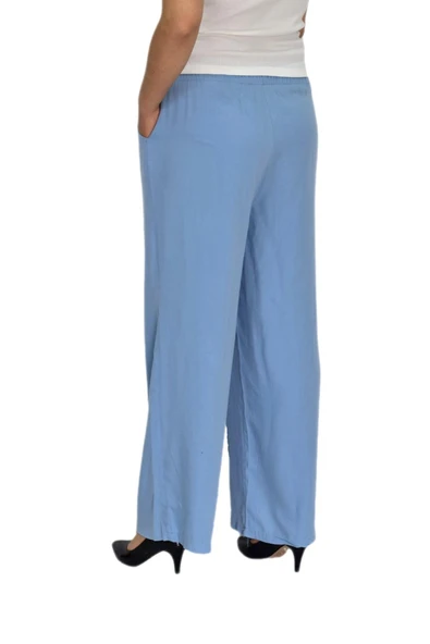 Kadın Lastikli Bol Pantolon BGL-ST04646 - 10