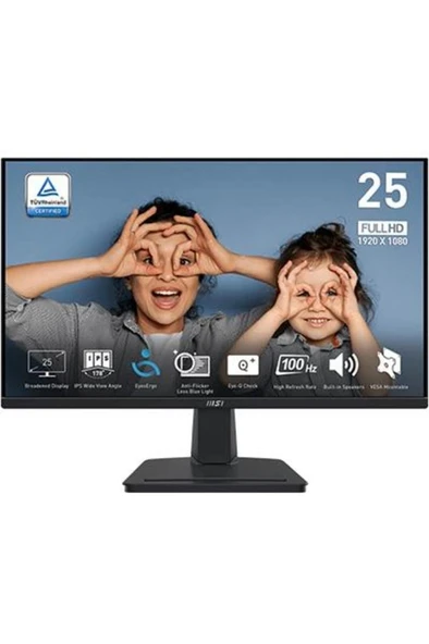 MSI PRO MP251P 24.5" 1 ms Full HD Pivot IPS 100 Hz Monitör Outlet