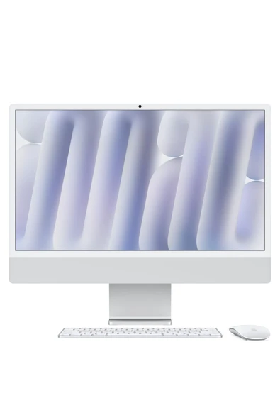 iMac M4 Gümüş MWUC3TU/A 16 GB 256 GB SSD 24" 4.5K All in One PC